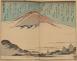 Meisho hokkushū 3 of 4 volumes (1850)