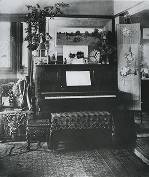 Frank Lloyd Wright's Living Room, 1895