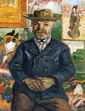 van Gogh: Portrait of Père Tanguy, 1887